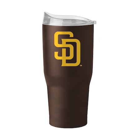 Logo Brands San Diego Padres 30oz Flipside Powder Coat Tumbler 524-S30PT-34